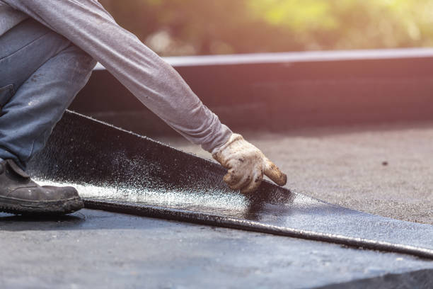 Professional Interior Drainage System technician working in Venedocia, OH